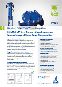BEKO CLEARPOINT - Flanged Compressed Air Filters