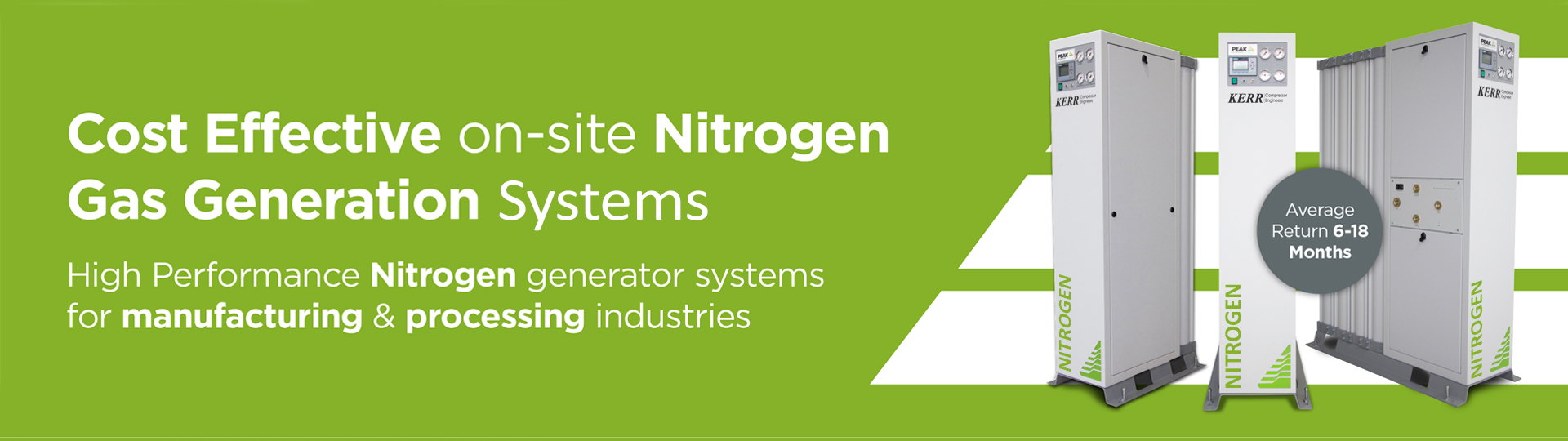 Cost-effective on-site Nitrogen Generator Systems