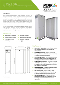PEAK Gas Generation i-Flow Nitrogen Solutions 6XX2 Range Data Sheet