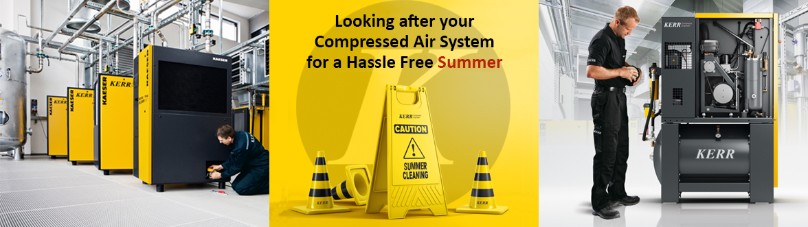 Compressor maintenance - Looking after your Compressed Air System in Summer