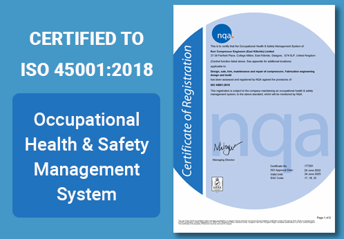 ISO 45001:2018 Certification for Kerr