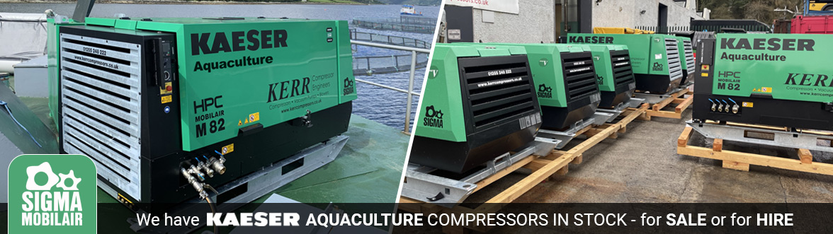 Aquaculture Compressors in Stock