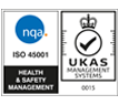Accredited with ISO 45001