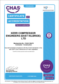 Accredited CHAS Certificate of Accreditation