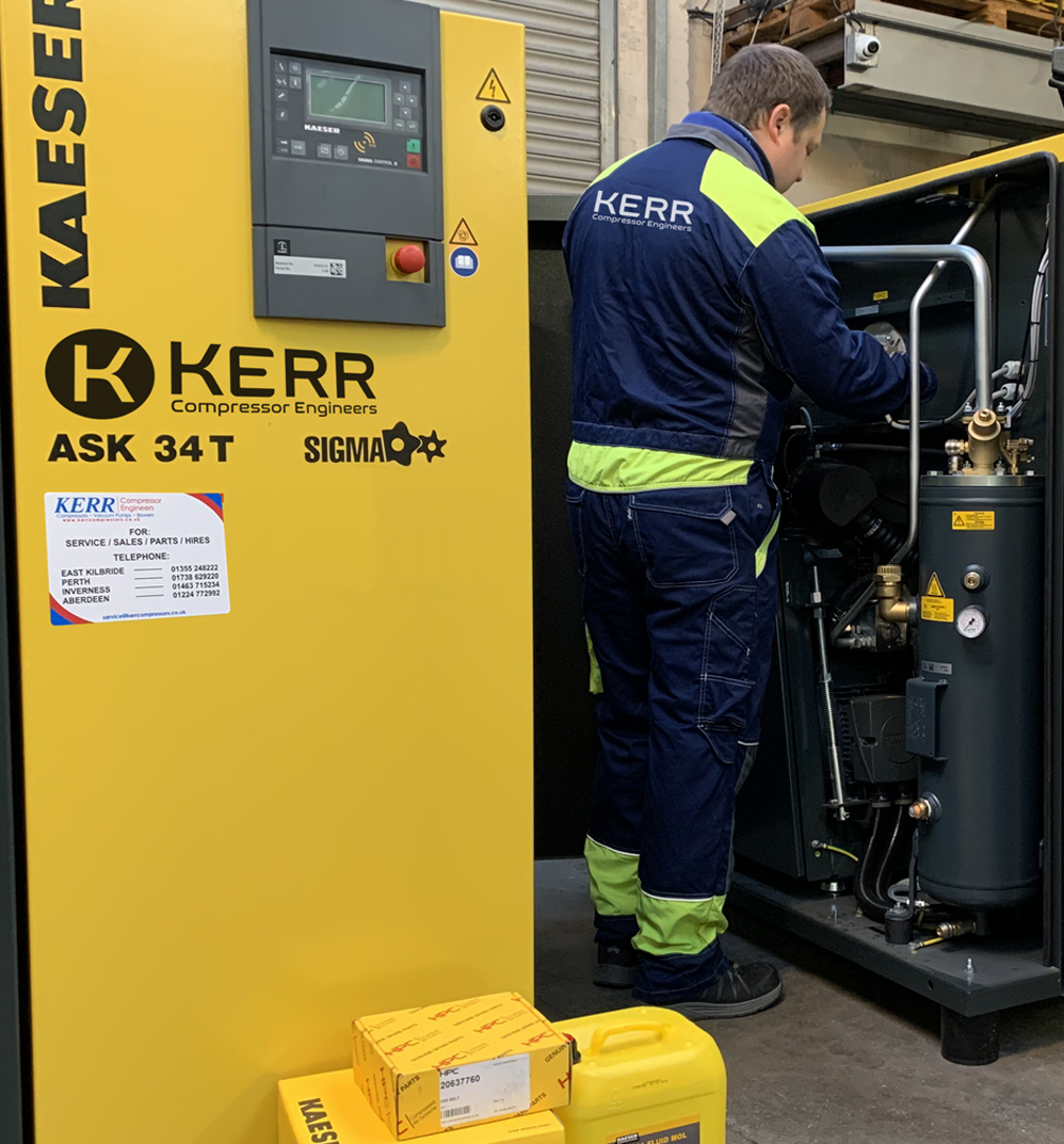 Aberdeen Air Compressor Sales & Service Centre engineer