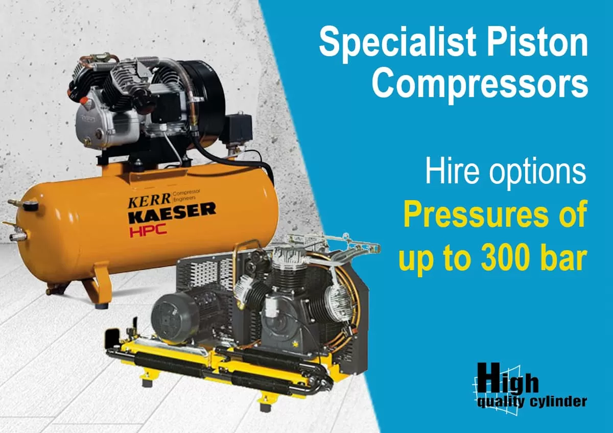 Specialist Piston Air Compressor Hire