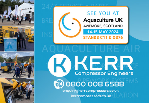 Aquaculture UK 2024 - Kerr Compressor Engineers