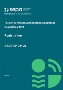 KERR - SEPA Waste Carrier Licence Certificate