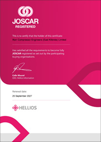 KERR - JOSCAR Certificate of Registration 2026-27