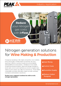 Peak i-Flow for Wine Making & Production