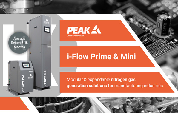 Peak Gas i-Flow Prime & Mini Nitrogen Gas Generators